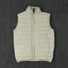 Herren Jacken Westen Herren und Damen No Hat Ärmellose Jacke Baumwolle gefüttert Herbst Winter Freizeitmäntel Männliche Weste Bodywarmer Daunenweste