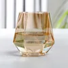 Kieliszki do wina milka filiżanka kolorowe kryształowe geometria hexagonal Cups Phemting Penh Whisky-Cup CGY175