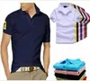 Marca dos homens camisetas Alta qualidade pequeno cavalo crocodilo bordado polo camisa homens calções sólidas verão casual polos t-shirt homens tee tops roupas c5