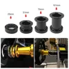 Universal Steering Wood Hub Spacer 12/51/76/101 mm de volante hub Hub Boss Kit Adaptador Spacer Preto Carro