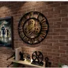 Industrial Gear Orologio da parete decorativo retrò MDL Age Style Room Decoration Art Decor (senza batteria)