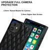 Kolye PU Deri Crossbody Cep Telefonu Kılıfları Için iphone 12 Pro Max 11 XS XR çanta arka kapak omuz askısı ile