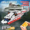 Heavy Lift Helicopter Model Building Blocks MOULD KING 20002 APP RC High-Tech Plane Toy Compatible With 42052 Bricks Children Christmas Toys Kids Birthday Gifts