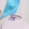 Echte 925 sterling zilveren traan diamanten RING en originele doos Fit Pandora trouwringen verlovingssieraden voor vrouwen