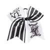 Haarschmuck Halloween Big Bow Haarbänder Kinder Mädchen Bowknot Scrunchies Fledermäuse Pferdeschwanzhalter Mode Kopfschmuck 3Styles