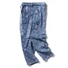 Tamaño M-5XL Chándales masculinos Streetwear Hip-Hop Conjuntos de jeans sueltos para hombres Nueva chaqueta y pantalones de mezclilla de manga larga con estampado de gran tamaño Conjunto de dos piezas