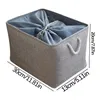 Storage Bags Basket Thermal Fabric Toy For Clothes Toys Box Laundry Organizer