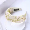 Etnische Neon Kleur Lederen Twisted Hairband Handgemaakte Hoofdband Dames Haaraccessoires