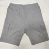 2022 verano hombres algodón jogging sólido casual playa pantalones moda deportes pantalones cortos para hombre