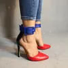 Foto reali fatte a mano Scarpe da donna con tacco a spillo Décolleté in pelle multicolore Stile D'Orsay Scarpe eleganti da festa Abbigliamento quotidiano Scarpe da ginnastica estive D408