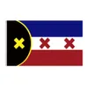 Manberg Nation Flags Banners 3x5FT Polyester Design 150x90cm Digitale afdrukken Vlag met twee messing Grommets W-00745