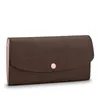 Femmes portefeuille sacs à main en cuir véritable multicolore long court porte-carte de haute qualité avec boîte titulaires unique poche à glissière classique purs210V