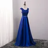 Custom Made Red Gold Pink Blue Bridesmaid Dresses Lace Satin Floor Length Plus Size Wedding Party Dress4058639