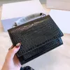 2023 Handtas Portemonnee Dame Portefeuilles Schouder Clutch Flap Crossbody Mini Chain Bag Handtassen Alligator Krokodil Bakken Portemonnees Tote Rugzak Dames Luxe Ontwerpers Tassen