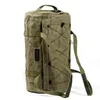 Duffel Bags Motorcycle Backpack Canvas Waterproof Rider's Bag Equipment Riding Back Seat Luggage Carrying314B