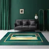 Carpets Living Room Carpet Luxury Modern Gray Green Black Geometric Rug For Bedroom Sofa Coffee Table Floor Kitchen Mat House Deco2262540