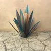 Dekoracyjne kwiaty wieńce 35 cm DIY Art Tequila rustykalna rzeźba żelazna dekoracja ogrodu dekoracja domu 100% ręcznie robione na podwórku patio