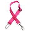 Regolabile Pet Dog Cat Cintura di sicurezza Collari per cinghie di sicurezza Veicolo Tether Car Harness 7 colori