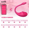NXY Eggs Vibrator for women wireless Bluetooth female sex toy APP remote control climax toys wearable dildos 18 adult products 1124