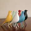 Decorative Objects & Figurines Creative Birds Crafts Black/white Resinas Planas De Personajes Birdie Fairy Garden Miniatures Nordic Home Dec