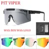 Quality New High Oversized Sunglasses Polarized Mirrored RED Lens Tr90 Frame Uv400 Protection Men Sport Pit Vip