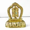 Roue de prière solaire du Tibet, décorations tibétaines, écritures de prière bouddhistes Ornamen décoratif de voiture 210811
