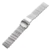 18mm 20mm 22mm 24mm zilveren horloge armband rvs band verstelbare mesh vervanging riem praktische horlogebanden mannen mannelijke H0915