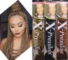 Xpression Jumbo Braiding Hair Big Braid Wig Pre Stretched Box Twist Braids Synthetic Hairs Wigs For Black Women 82 Inch 165g