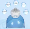 3 colors LED Photon Face Mask Red Blue Light Skin Rejuvenation Hydrogen skin care Steamer Oxygen Water Machine for Spa use
