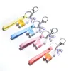Милый мультфильм смола альпака брелок Rainbow Multicolor ключей мобильный телефон сумка творческий подвеска пара брелок подарок