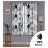 Customize 2021 Printing Blackout Curtain Geometric patterns Printing Curtains For Living Room Bedroom 3D Children Room Drapes