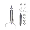 ZZKD-Plattenhalterungen 45 g/90 g geschlossener Kreislauf unter Druck stehender Extraktoren BHO-Extraktionssatz aus Edelstahl 304