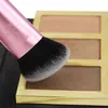 Real Expert Maquillage pour le visage Pinceaux simples Fond de teint pour le visage Correcteur Contour Bronzer Fixateur Poudre Sculpting Brush Essential Cosmet3861472