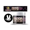 KURUPT DR.ZODIAKS Barattoli di vetro Moonrock da 60 ml MoonRock Ice Accetta contenitore in vetro con fiori premium dal design personalizzato gratuito