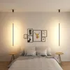 현대 침실 머리맡 LED 펜던트 램프 거실 TV 벽 장식 LED 펜던트 램프 기하학 라인 스트립 매달려 전등