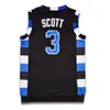 Nikivip Ship From US # 3 Lucas Scott La version cinématographique de One Tree Hill Basketball Jersey Brother Movie 23 All Stitched Black Size S-3XL