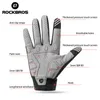 ROCKBROS vélo unisexe écran tactile coupe-vent doigt complet Ski en plein air Camping randonnée moto gants équipement de cyclisme