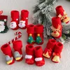 infant christmas socks