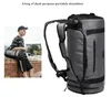 Sports Gym Bag with Wet Pocket & Shoes Compartment, Travel Duffel Bag for Men and Women Lightweight