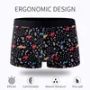 4PCS / Lot Panties Mens Boxer Underkläder Plus Size Organiska Bomull Underbyxor Män Sexig Boxer Ventilera Kort Homme L XL XXL XXXL 4XL H1214