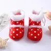 Baywell Winter Pasgeboren Baby Snowboots Houd Warm Pluche Insidegirls Booties Antislip Baby Zuigeling Peuter Leuke Zachte Bodemschoenen G1023