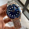 300M 600M Master Männer Sport Armbanduhren Automatische Herren Uhren Kautschukband Designer Mechanische Uhr für Mann