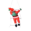 Christmas Pendant Santa Claus Hanging Doll Ladder Rope Climbing Year Tree Decoration Christmas Tree Hanging Decor 211104