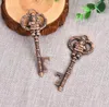 500st julkököppnare Vintage Retro Santa Claus Shape Openers Key Ring KeyChain Shaped Beer Bottle Tools2358385