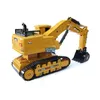 E2 Uzaktan Kumanda Excavator Digger Araba Boy Oyuncak, 2.4g 10 Kanal, 1:20 Ölçek, 360 °-Rotation, Ses Işıkları, Noel Çocuk Hediyesi, USEU