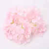 Симулятор Hydrangea Head Multi-Color Diy Белый Розовый Бежевый Искусственный Гортензия для Свадебных арки Цветочная Стена Стены и Ряд