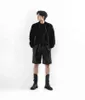 Brand men's summer new fashion hip hop casual pants men's slim elastic waist bright face leather large shorts H1210