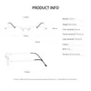 Sunglasses Titanium Glasses Frame Men Reading Women Ultralight Retro Eyeglasses Rimless Magnifying Eyewear 1 2 OCCI CHIAR1626761