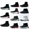 2021 мужчины Triple S Women Shoe Speed ​​2.0 вязаная эластичная подошва Trainer Sock Socks Socks Boot Sports Shoes Casual Sneakersr