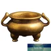 Portable Creative Incense Burner Brass Incenser Holder Home Censer Desktop Ornament for Shop Office Home A50